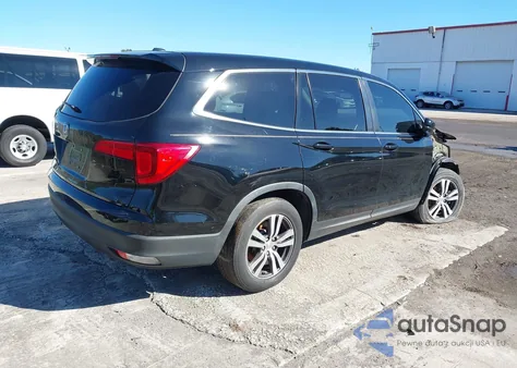 2017 Honda Pilot Ex-L z USA, uszkodzony, nr VIN 5FNYF5H85HB036675